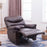 (Brown Coffee) Leather Upholstered Recliner Chair