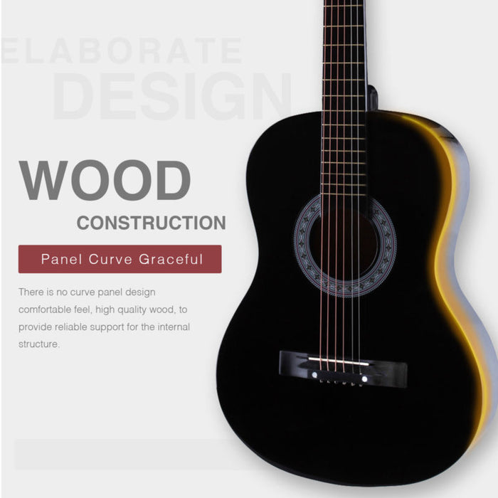 38" Acoustic Guitar with Guitar Case - Toyzor.com
