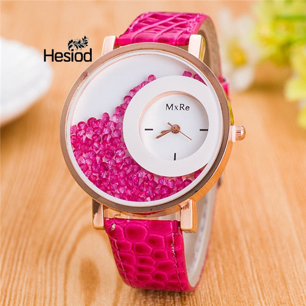 Crystal Solid Watch