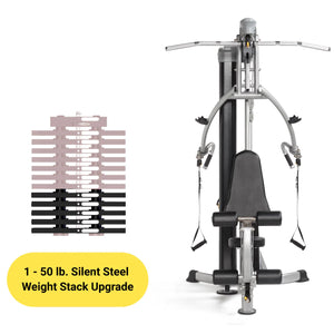 Hoist Single 50lb Silent Steel Weight Stack Upgrade - Bandit Fitness Equipment