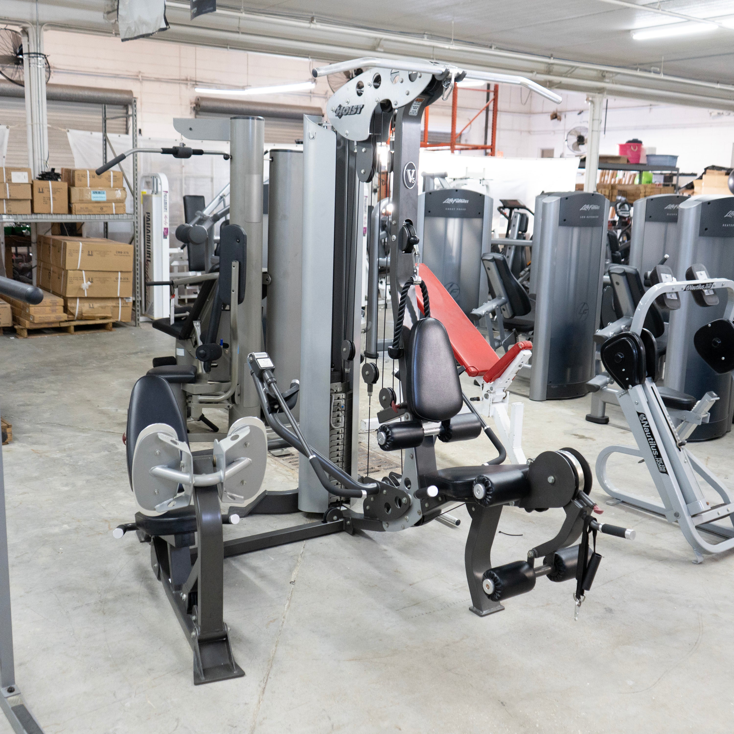 hoist-v5-single-stack-gym-hoist-v-lp-leg-press-option-for-v-hoist-hf