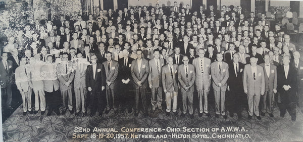 Ohio Section AWWA 22nd Annual Conference - Netherland Hilton Hotel, Cincinnati, OH September 18-20, 1957
