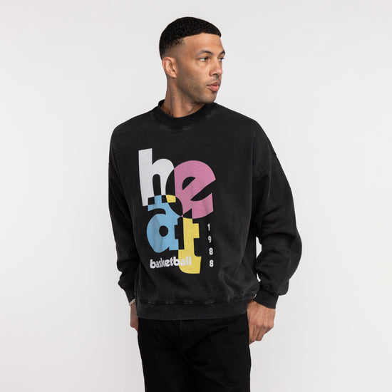 Court Culture Original Vice "HEAT Basketball" Unisex Crewneck Unisex Crewneck Sweater Court Culture - TMHS.com