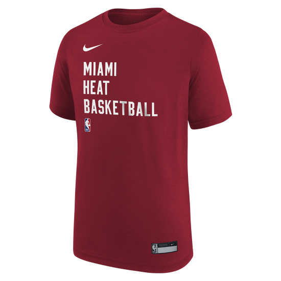 Miami Heat Nike City Edition Essential Logo T-Shirt Vice Men's 2021 NBA New  MIA