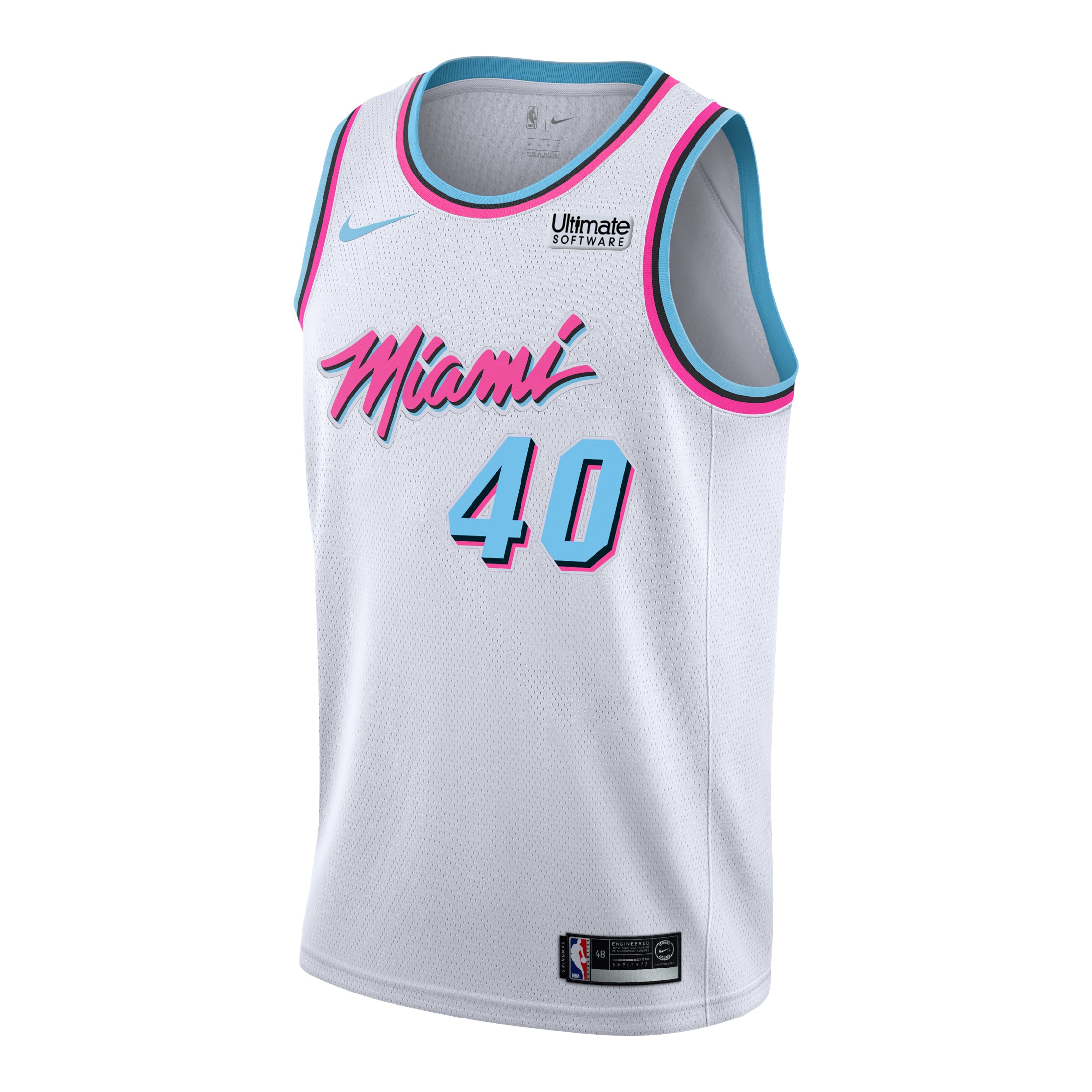 Udonis Haslem Nike Miami HEAT Youth Vice Uniform City Edition Swingman - Miami HEAT Store