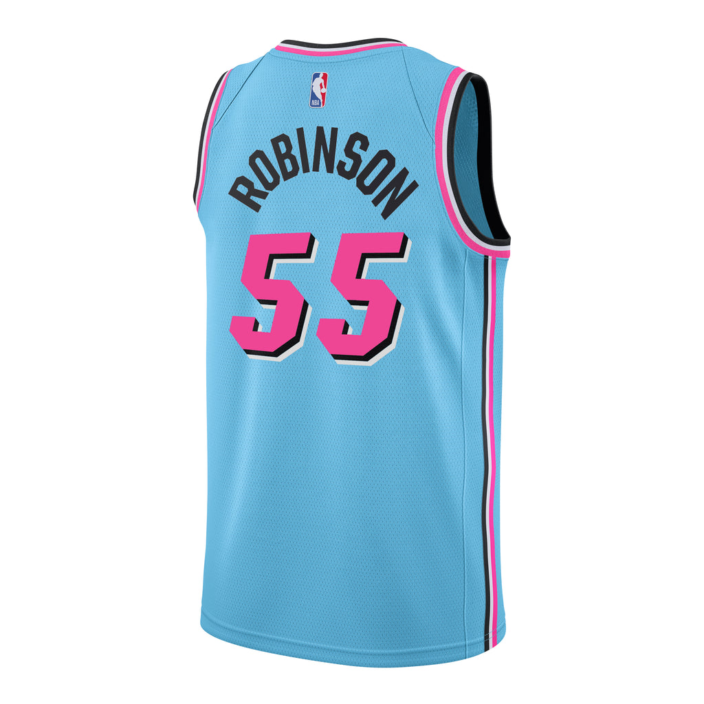 miami heat pink and black jersey