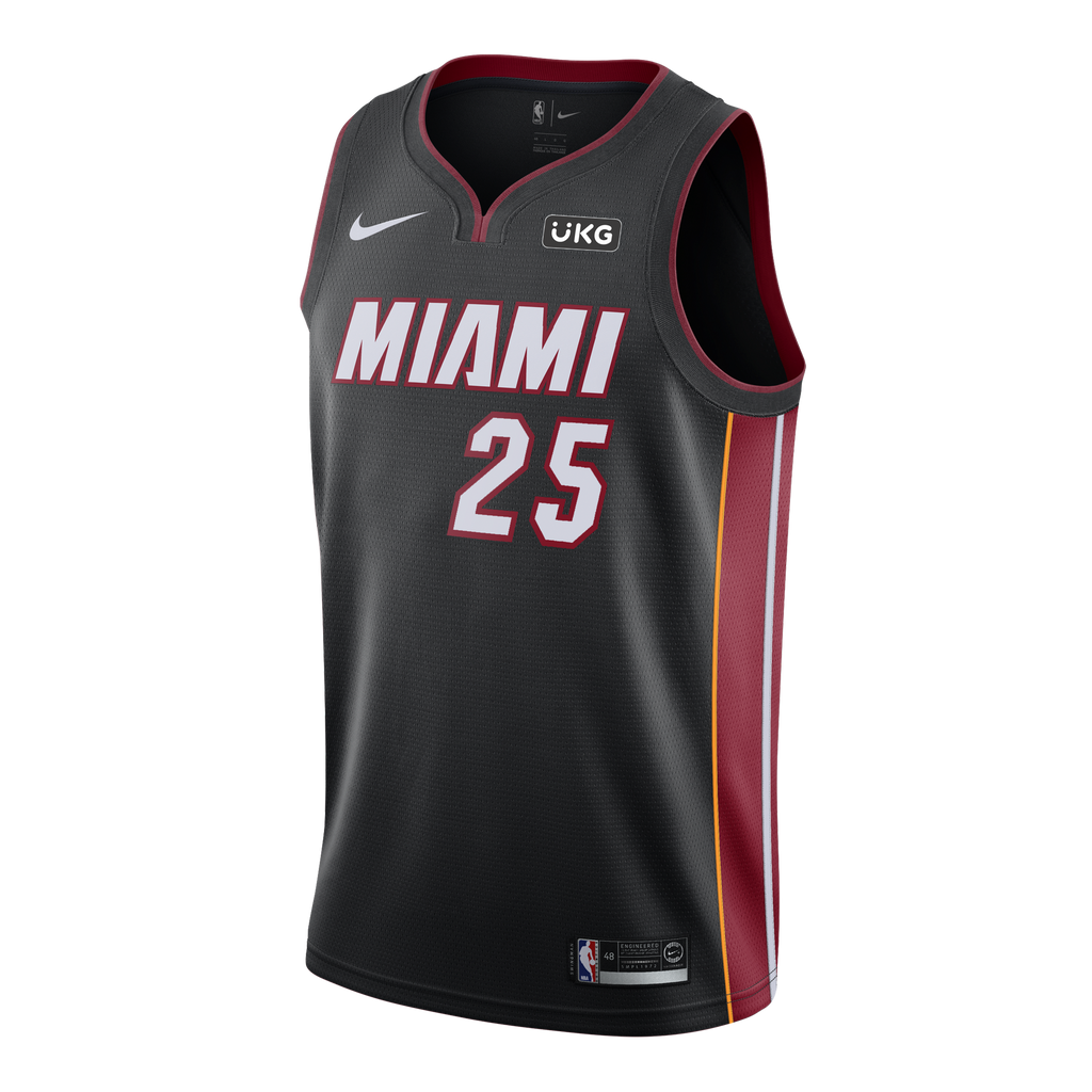 Kendrick Nunn Nike Miami HEAT Icon Black Swingman Jersey – Miami HEAT Store