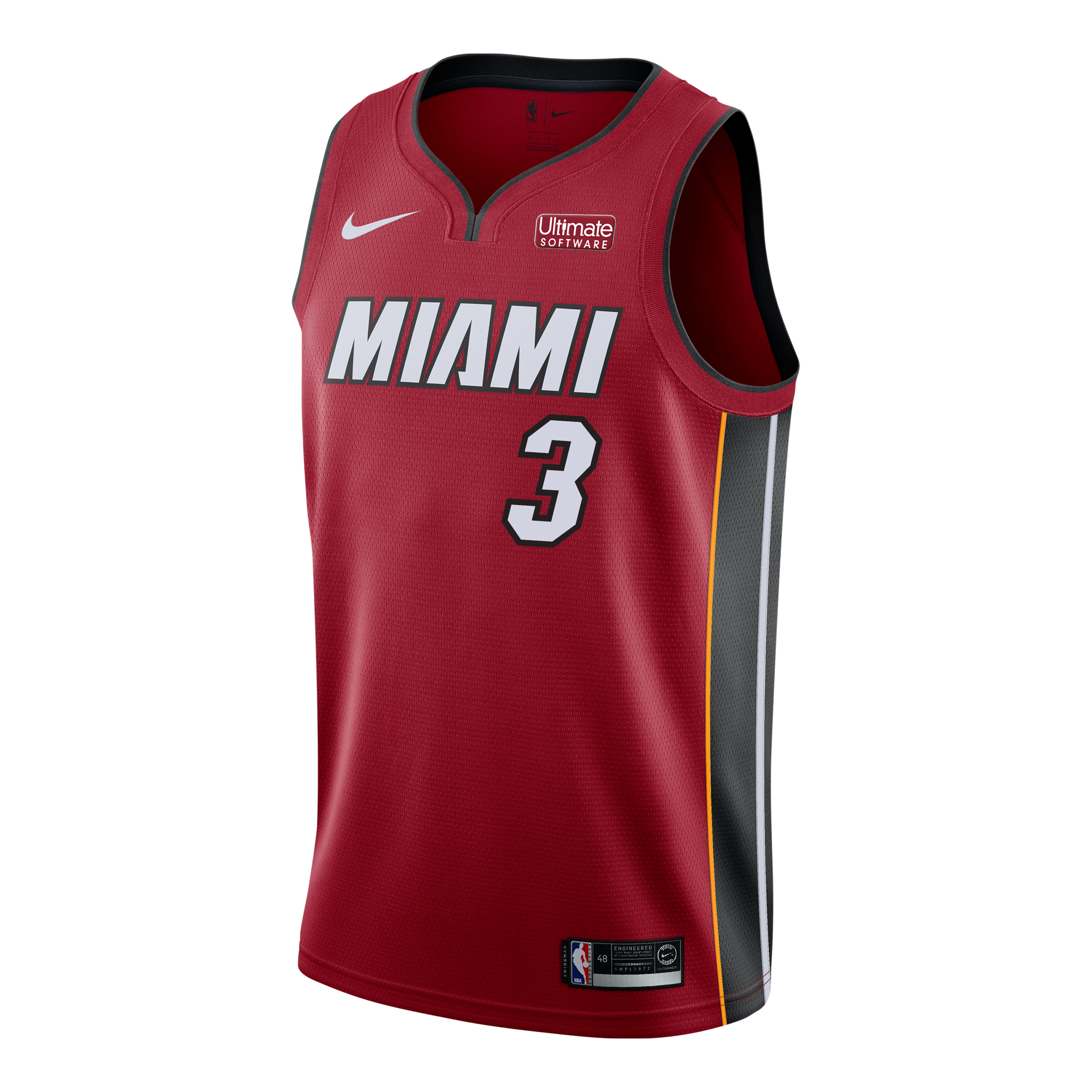 red miami heat jersey