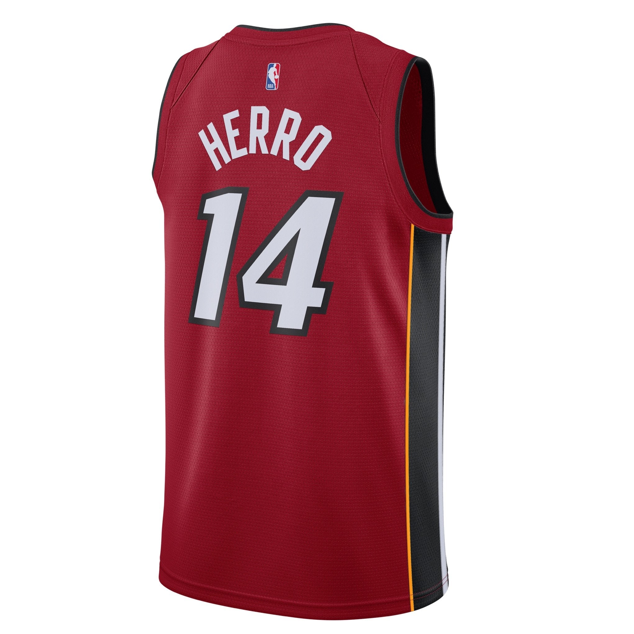 Tyler Herro Jordan Brand Statement Red Swingman Youth Jersey – Miami ...