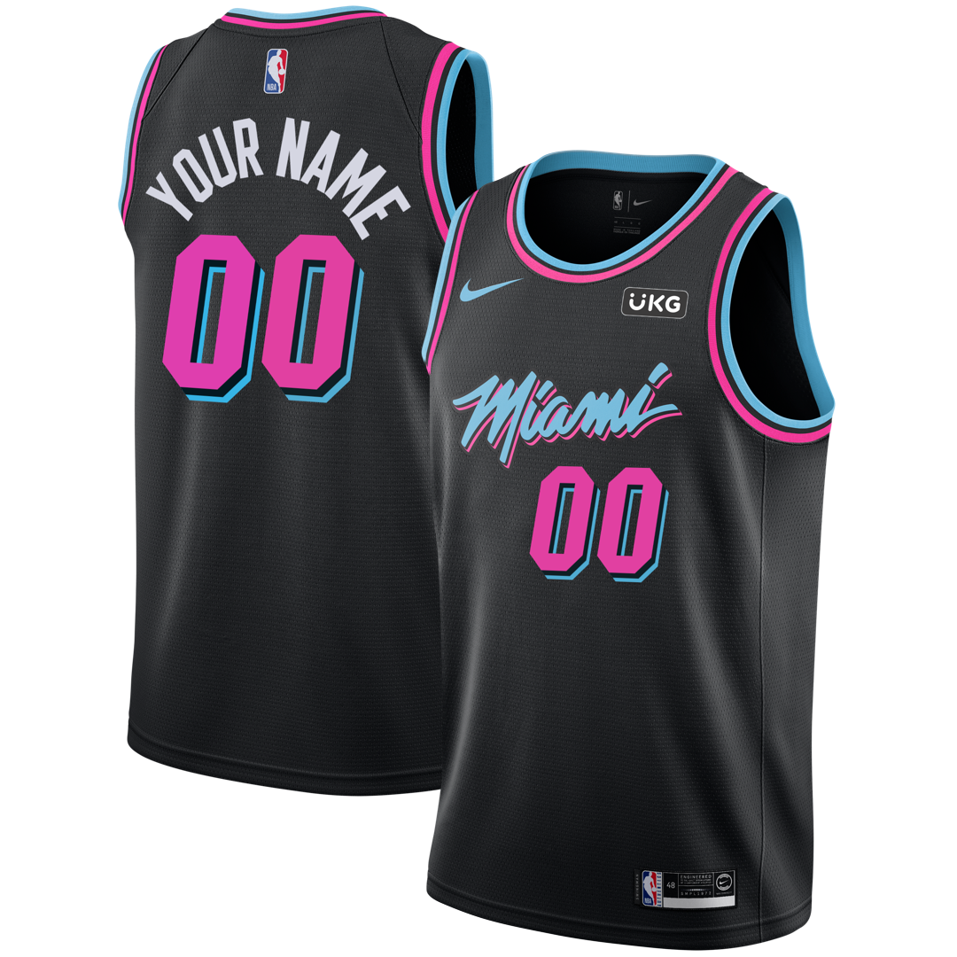 NBA: Miami Heat Unveil Incredibly Cool 'Vice Nights' Uniform In Black ...