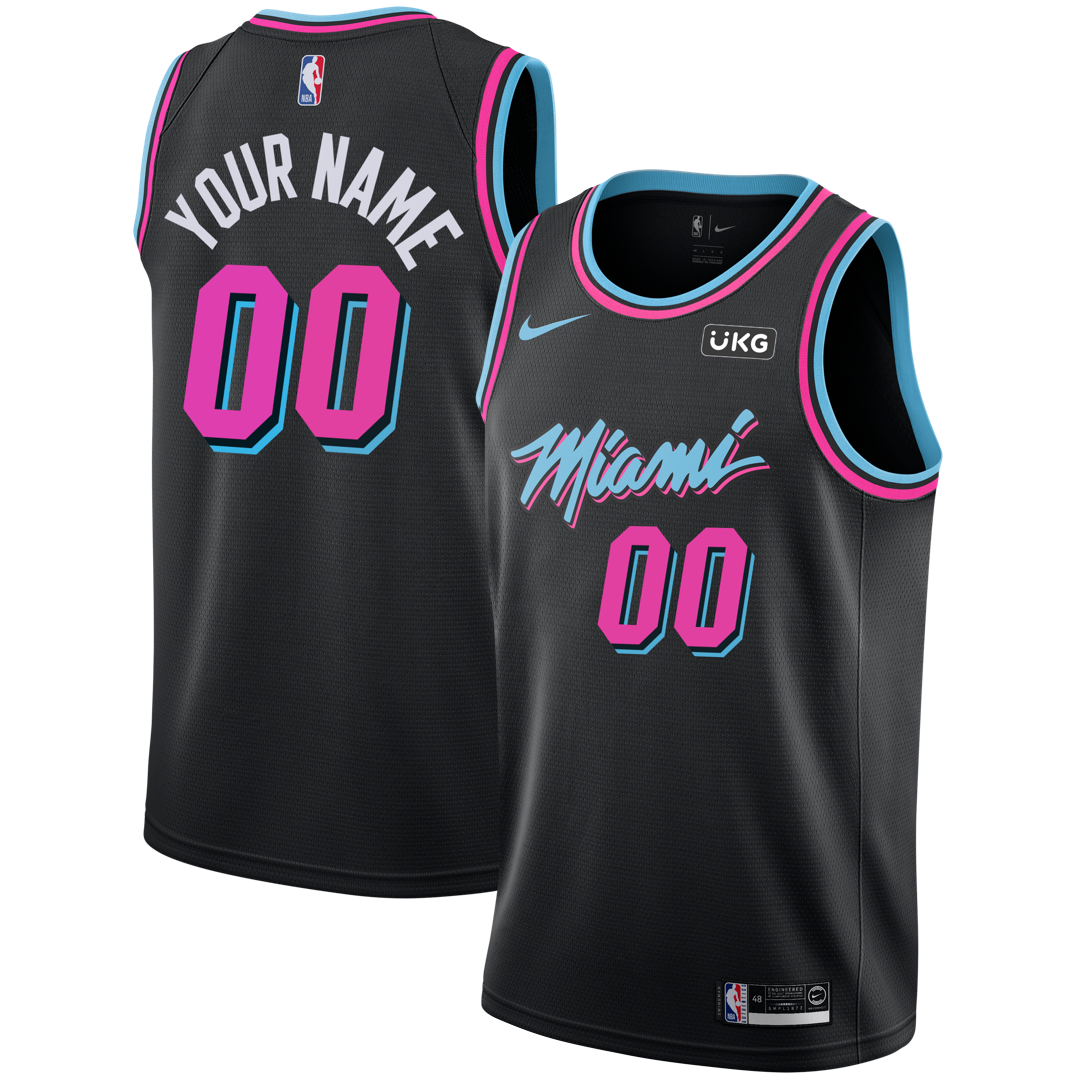 Personalized Nike Miami HEAT Vice Nights Swingman Jersey – Miami HEAT Store