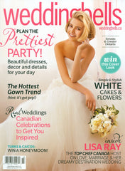 Meredith Marks in Wedding Bells Magazine
