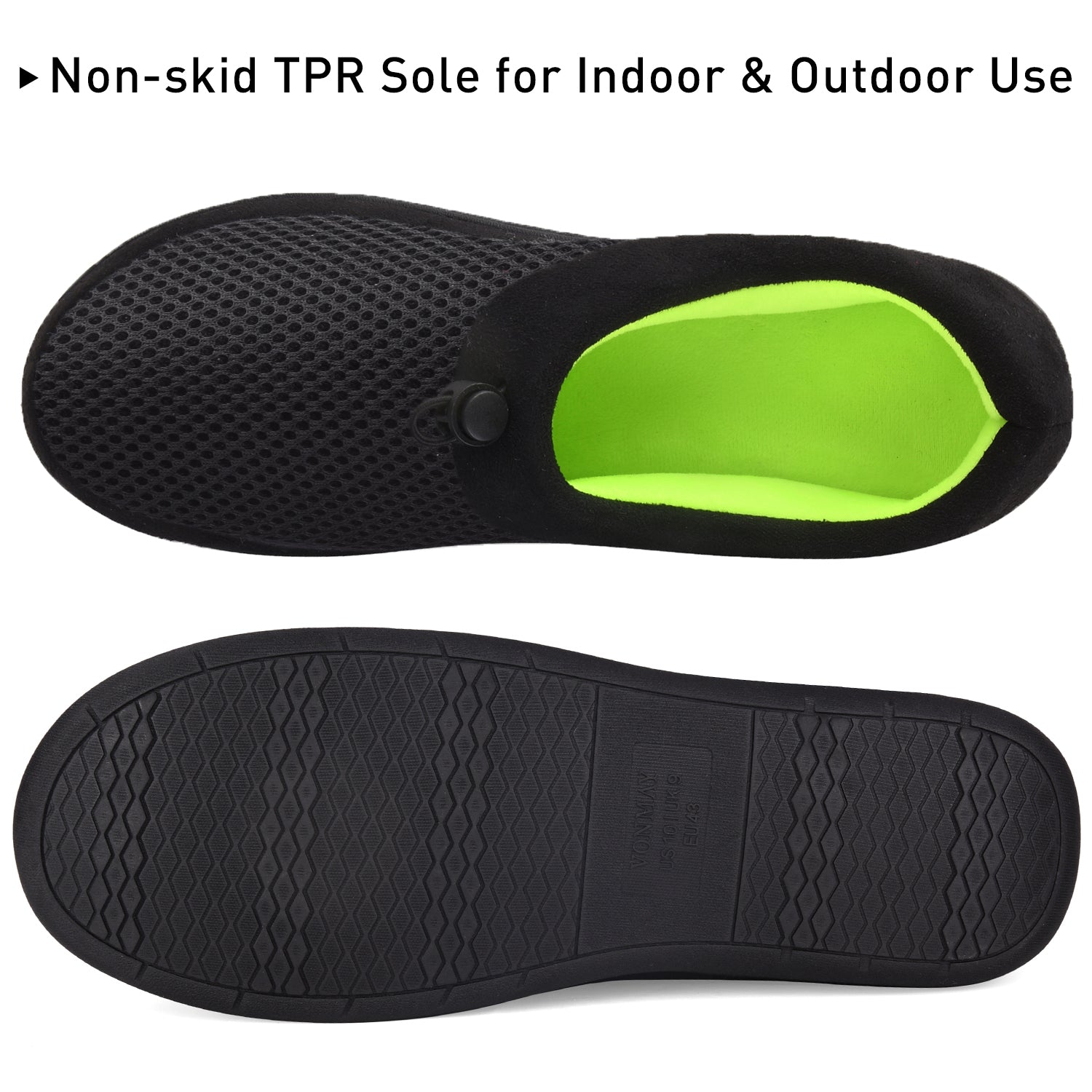 breathable house shoes