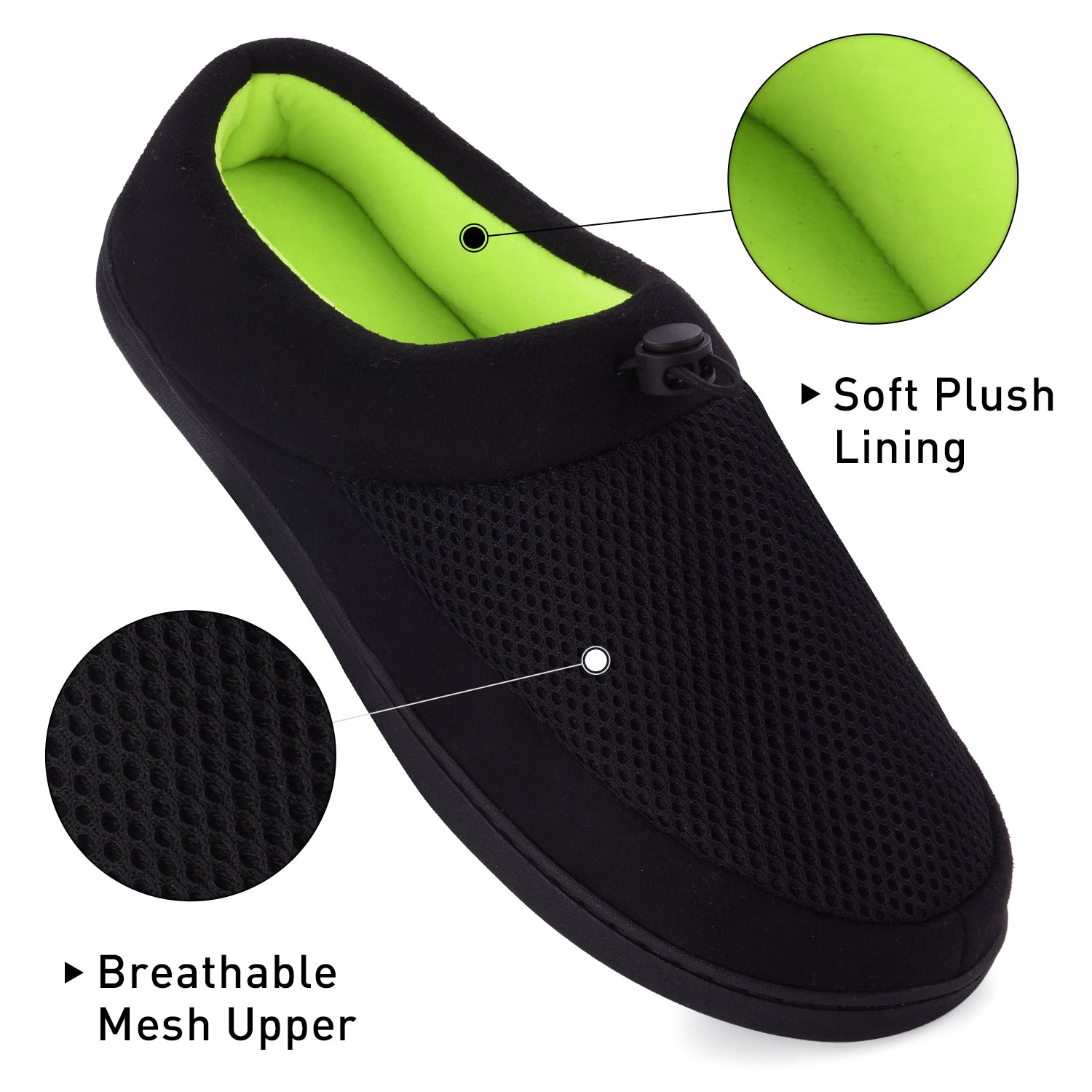 breathable house slippers