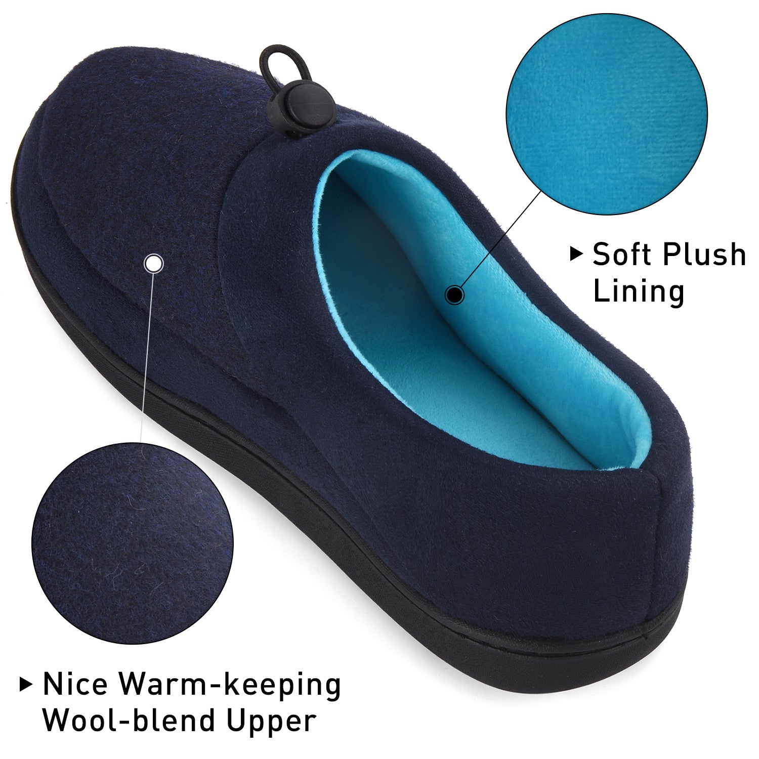 VONMAY Men's Slippers House Shoes 
