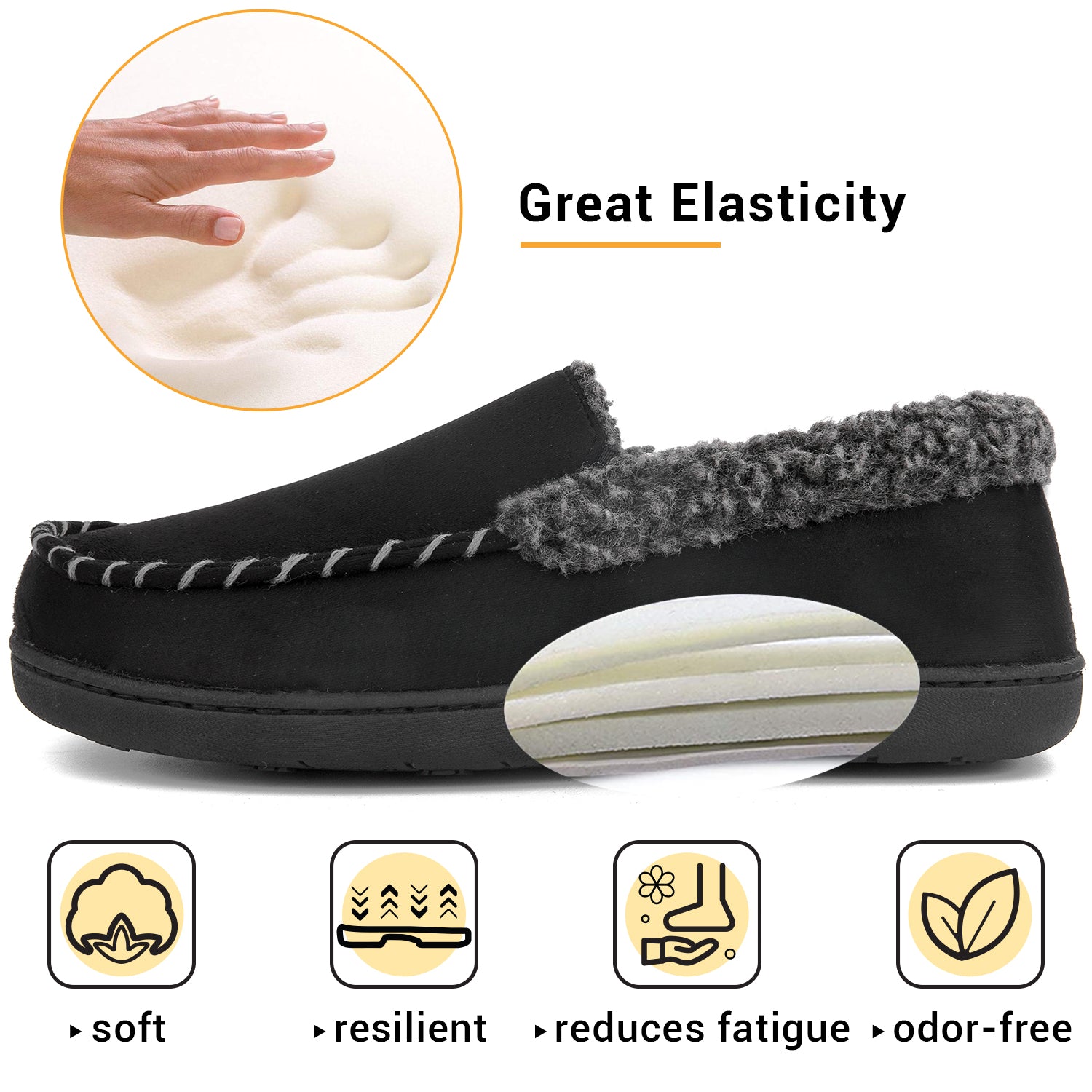 outdoor moccasin slippers