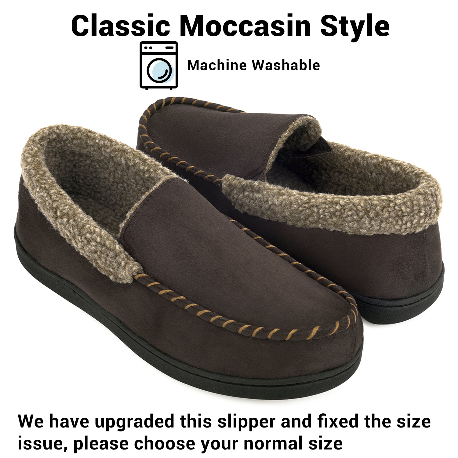 indoor moccasin slippers