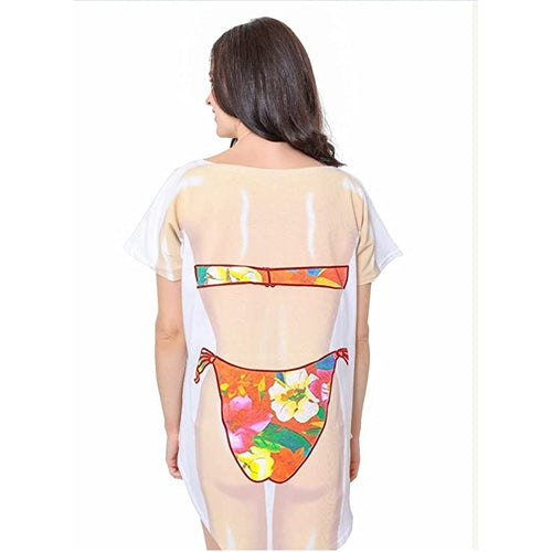 LA Imprints Fantasy Coverup Hila Couple's Bikini Bathing Suit Coverup  T-Shirt