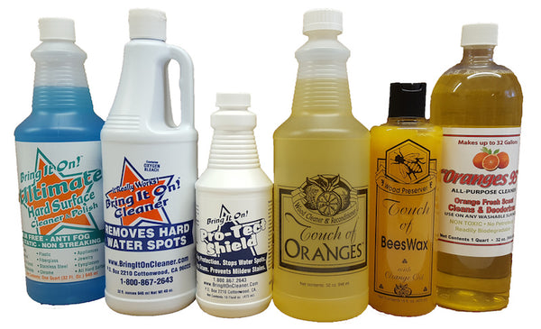 Family of Fine Cleaning Products | Touch of Oranges
