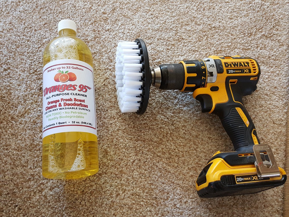 carpet brush for drill