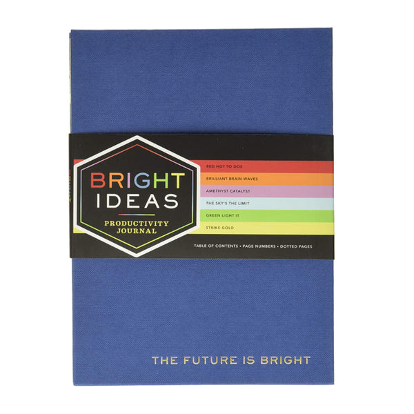 BRIGHT IDEAS: PRODUCTIVITY JOURNAL - by Chronicle Books