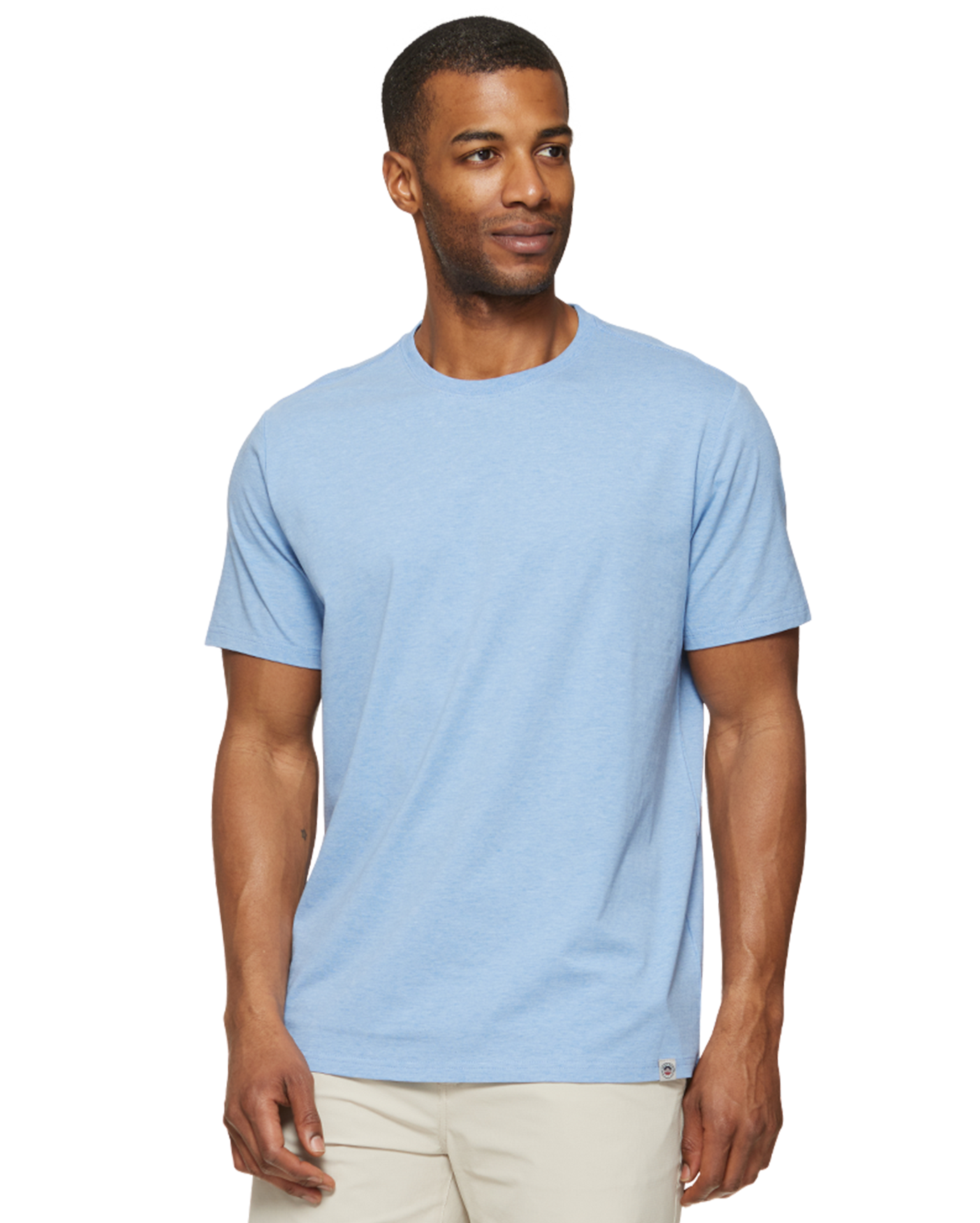 ESSENTIAL STRETCH COMFORT CREWNECK TEE
