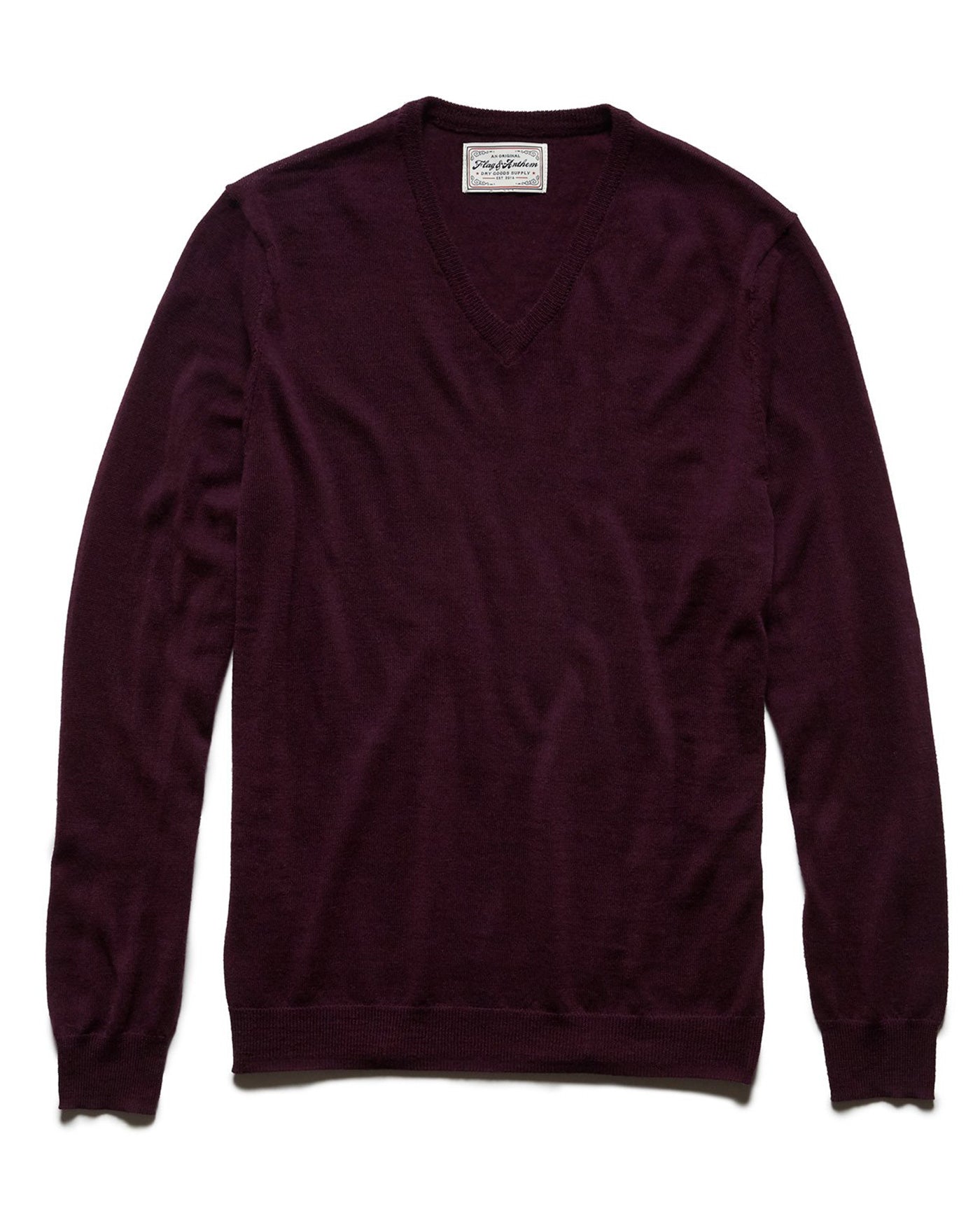 GRAYLAND V-NECK PULLOVER SWEATER