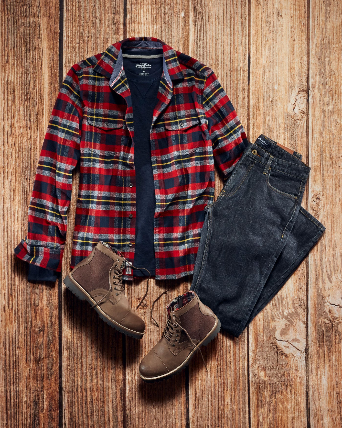 AMES STRETCH FLANNEL SHIRT