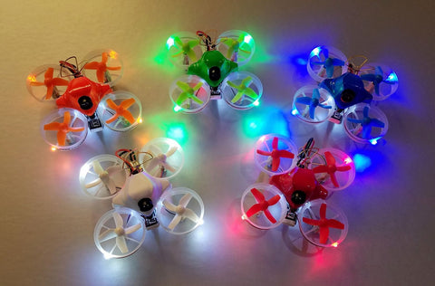 Tiny Whoop Racer with INSTALLED LEDS - Awesome Sauce Edition - Tiny Whoop