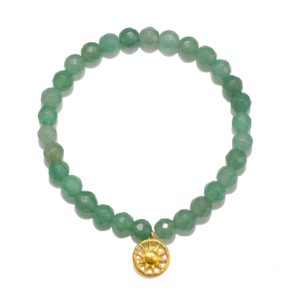 Inner Harmony Sun Aventurine Gemstone Bracelet