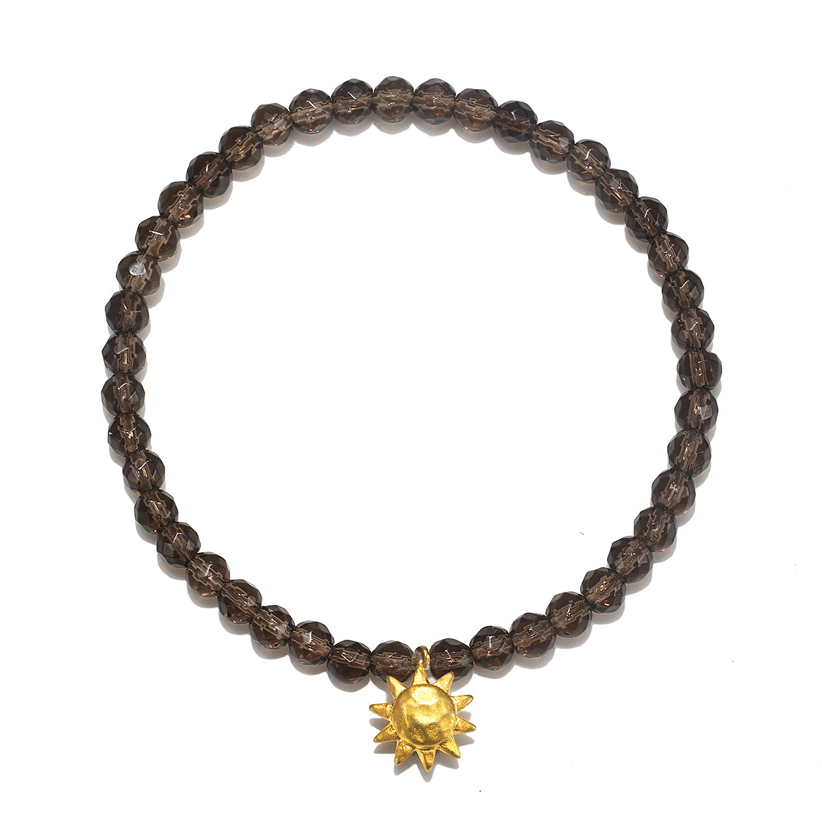 Vital Empowerment Sun Smokey Quartz Gemstone Bracelet