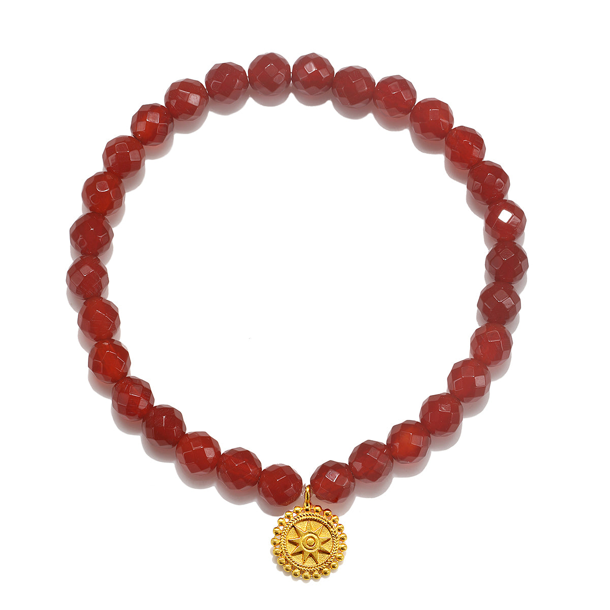 True Belief Carnelian Gemstone Bracelet