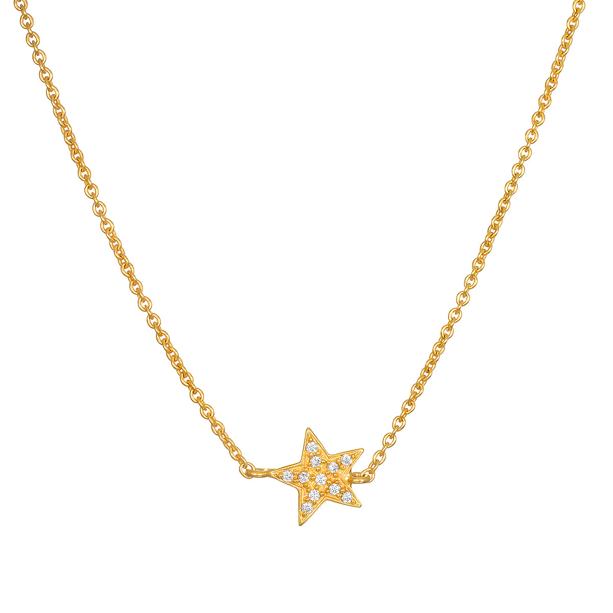 Shining Star Gold Necklace