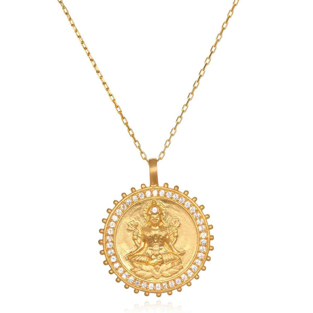 Lakshmi Hindu Goddess, Abundance Necklace