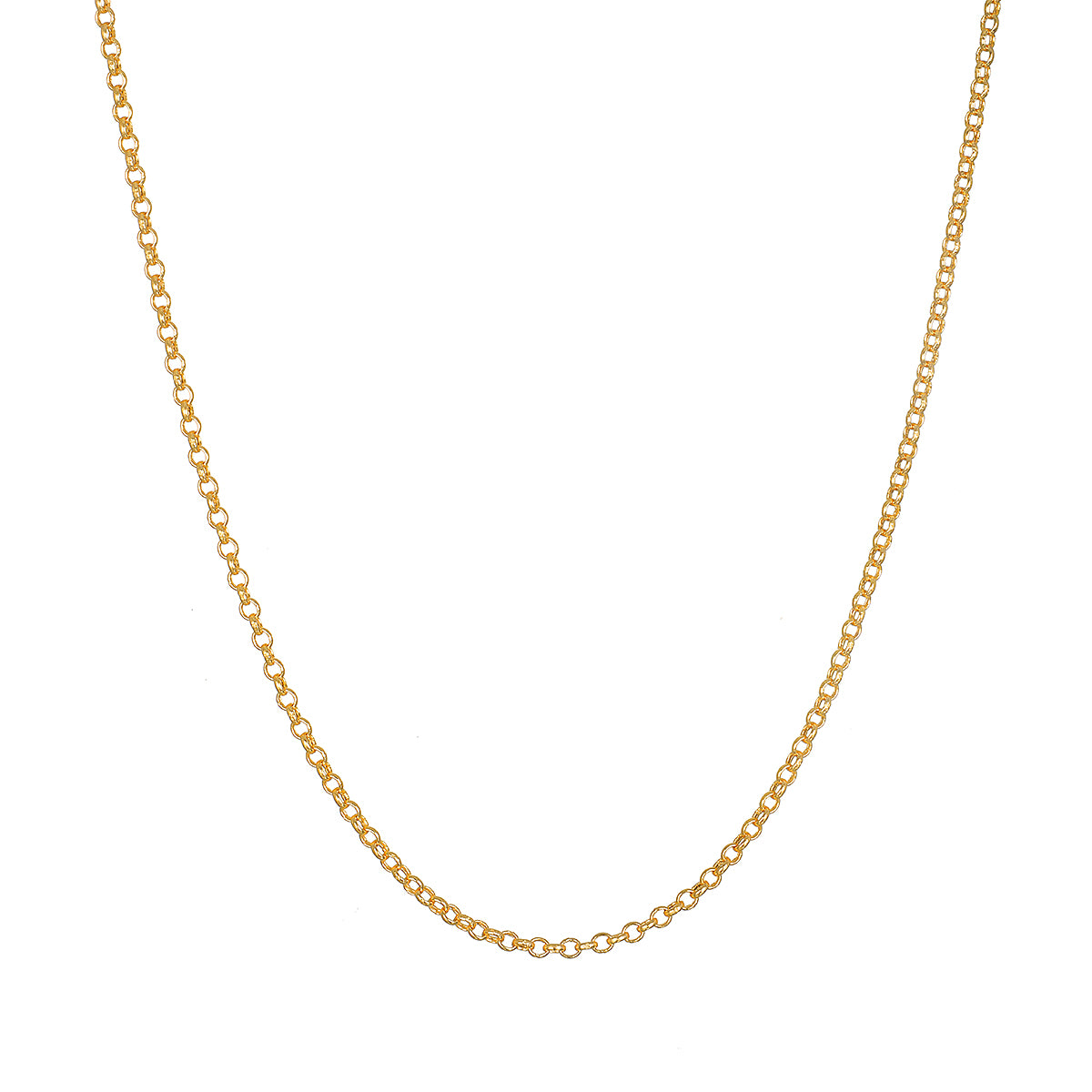 Classic Simplicity 14kt Gold Chain Necklace