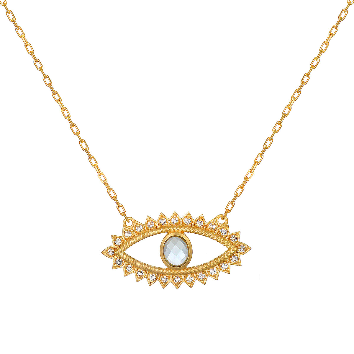 Image of Keeper of Positivity Eye Necklace