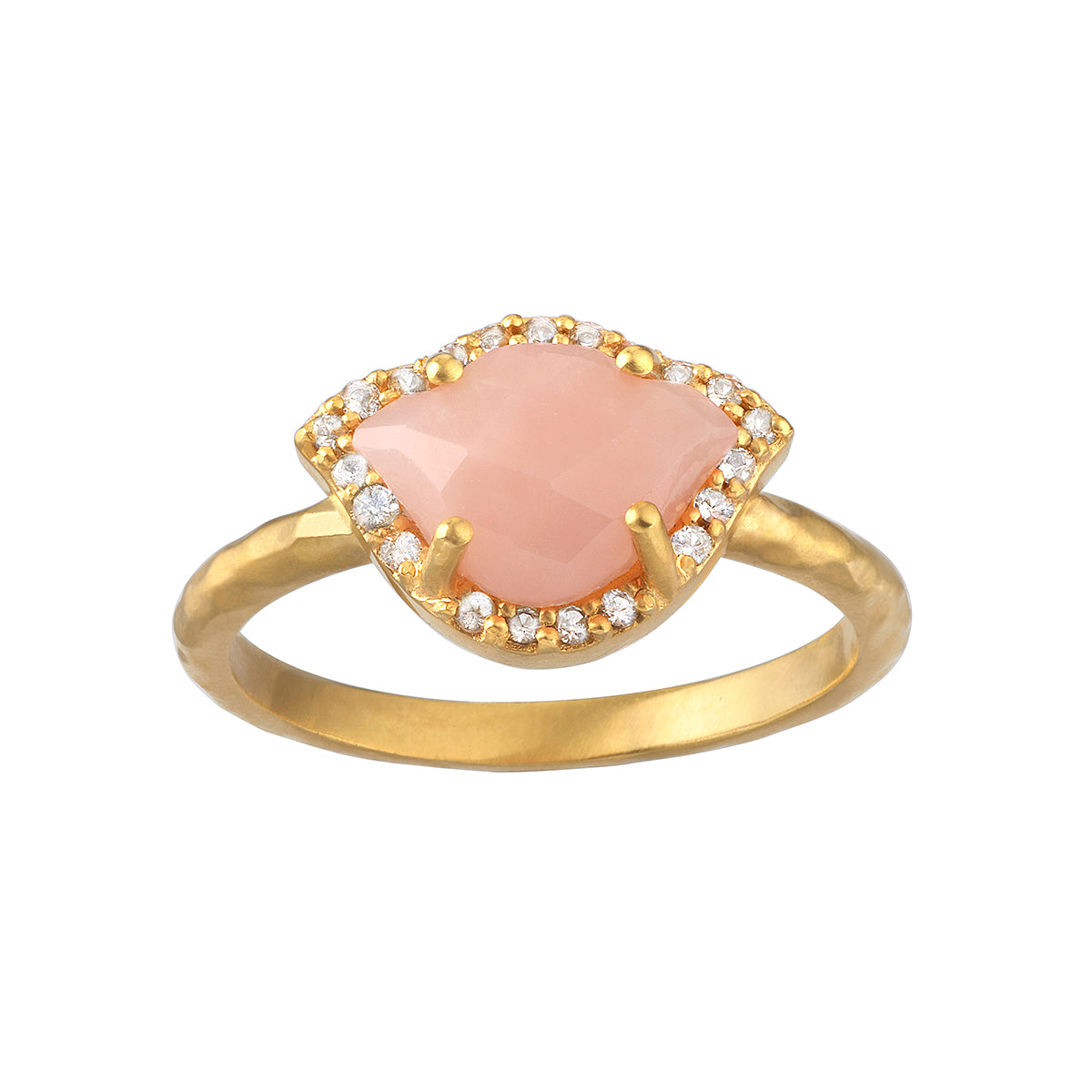 Healing Path Lotus Pink Opal Ring - Satya product image