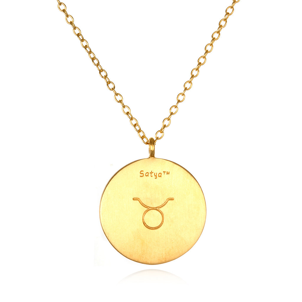 Taurus Zodiac Necklace – Satya Online