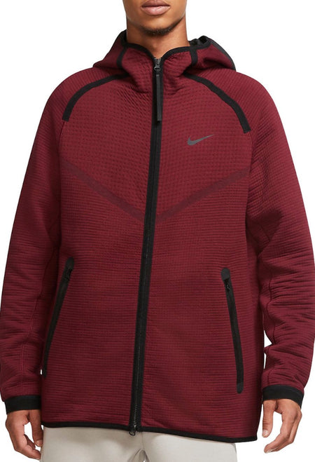 burgundy nike tech