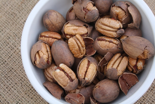 Fresh, Natural, Inshell Pecans | Royalty Pecan Farms on Highway 21 between Bryan/College Station and Caldwell, Texas.