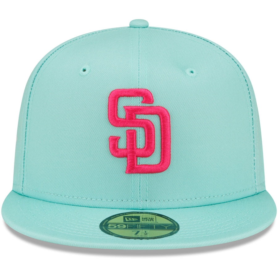 San Diego Padres New Era Mint 2022 City Connect 59FIFTY Fitted Hat ...