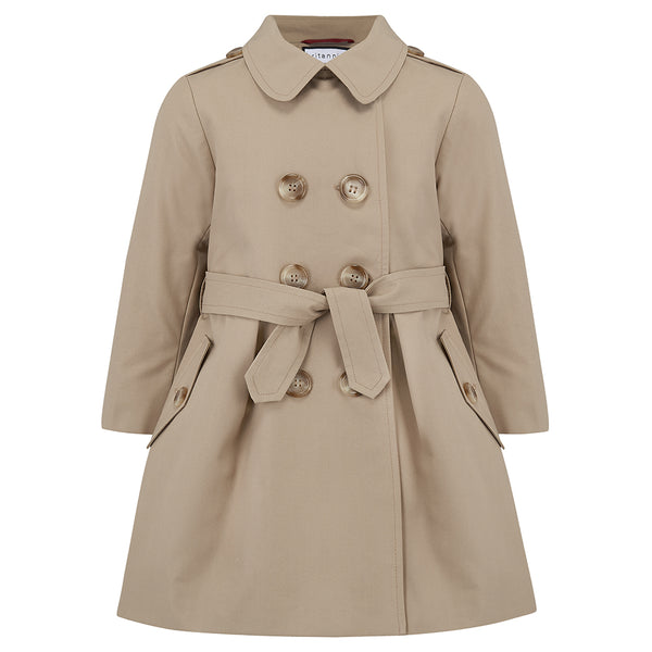 Bayswater Girls Trench Coat - Classic Navy - Britannical