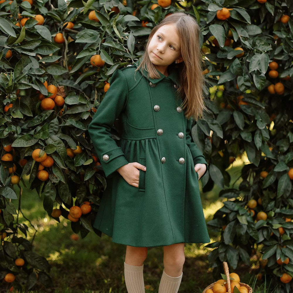 Toddler Girls Long Sleeve Dress Coat | The Children's Place - BLACK