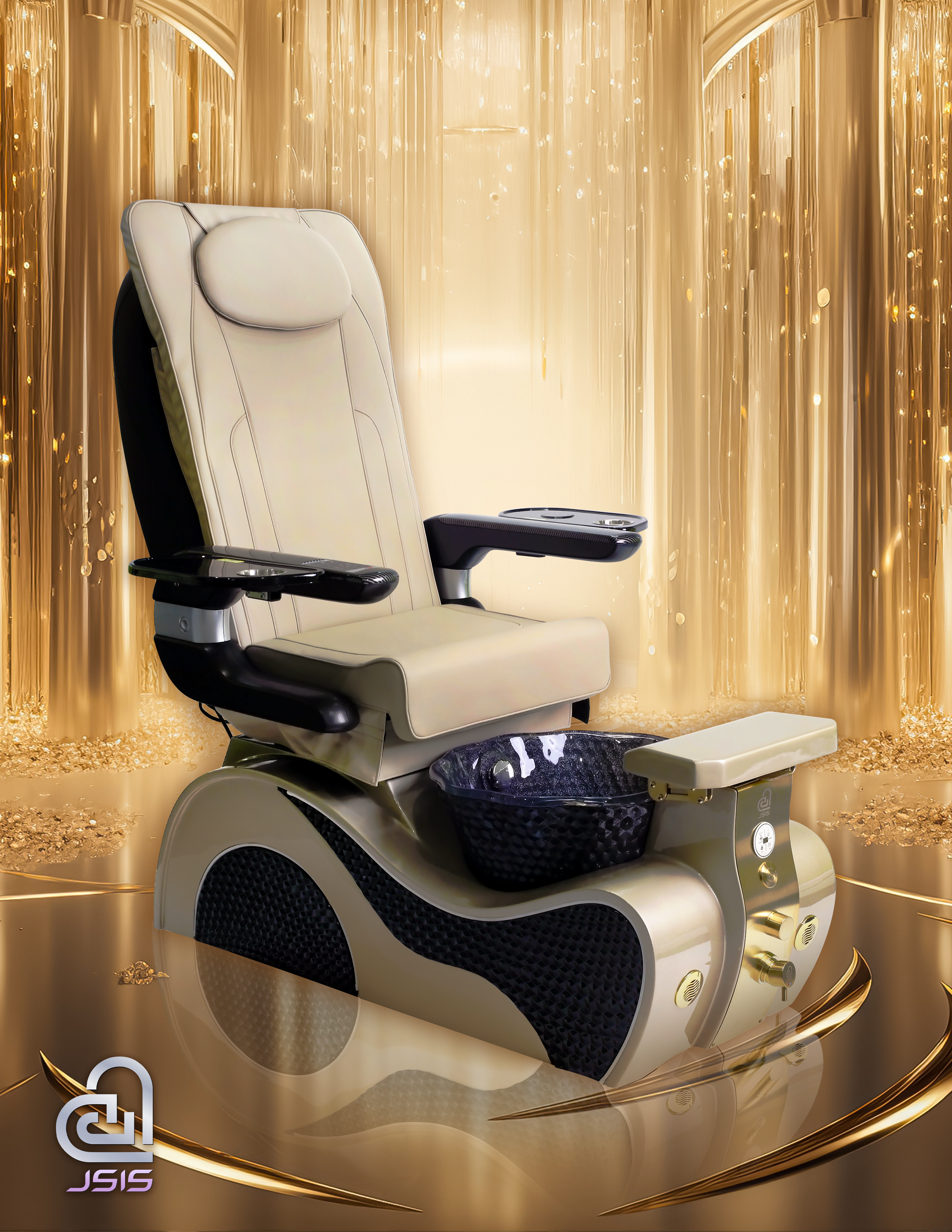 JSIS - Pedicure Spa Chair - ZF101 - SHIPPING FEE INCLUDED - Nailsjobs by Zurno product image