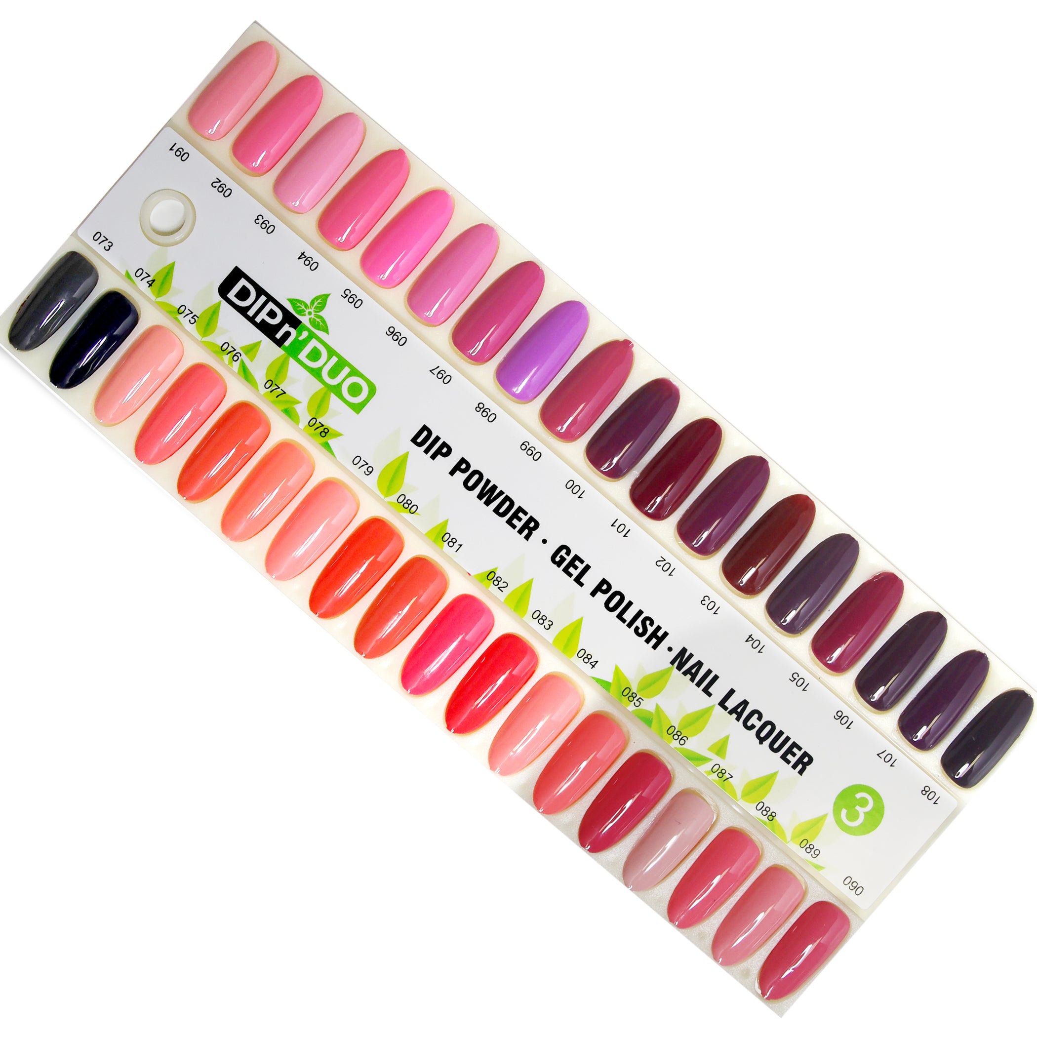 DIP n' DUO Sample/Color Chart Optional — Nailsjobs by Zurno