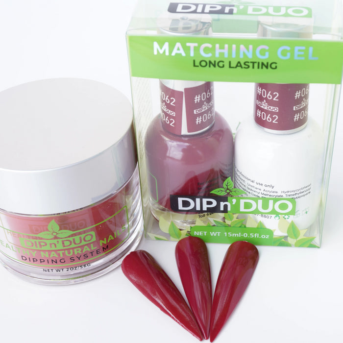Dip n' Duo (4-in-1 Matching) #061 - #090 Nailsjobs by Zurno