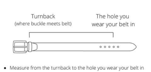 How to measure the size of your belt?