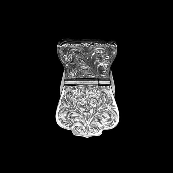 Sterling Silver U of New Orleans Money Clip - The Black Bow Jewelry Company