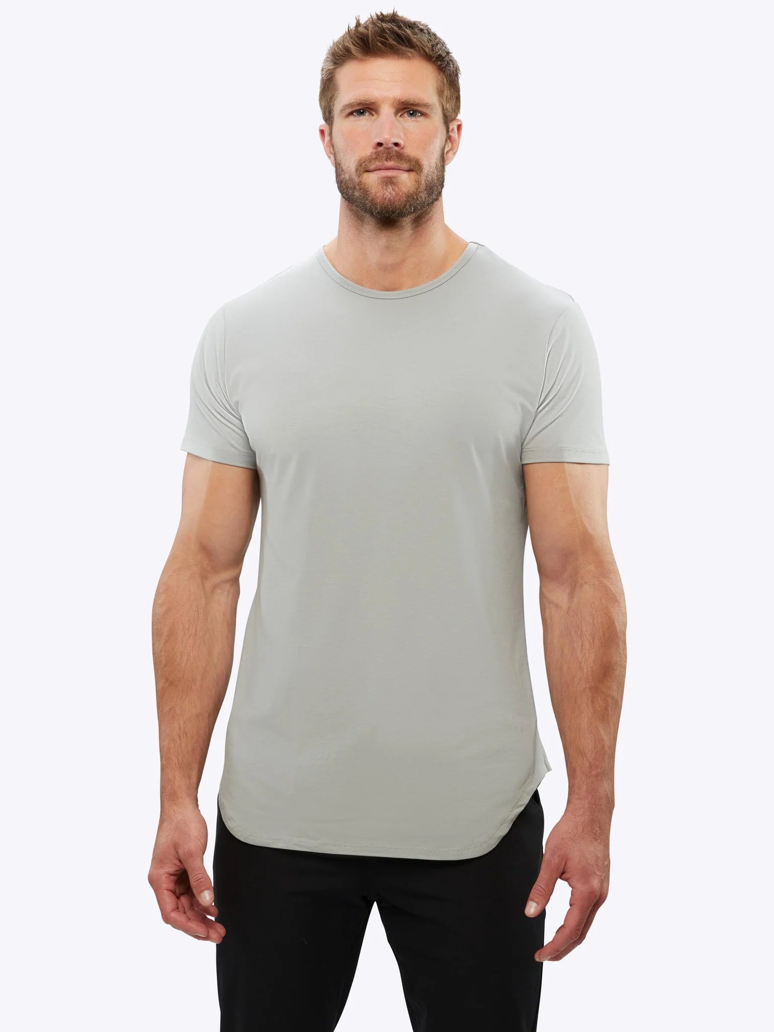 Product image - Granite AO Elongated Tee on a model 