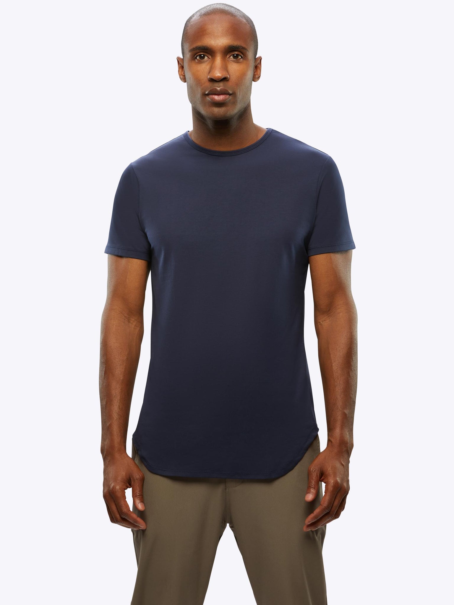 AO Elongated Tee | Pacific Blue Signature-fit PYCA Pro®